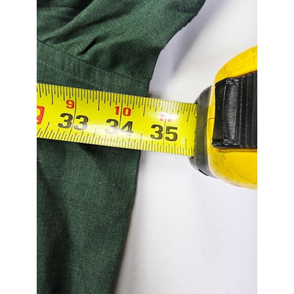 HB DXL Size 4XL Mens Green Wrinkle Resistant Button Down Long Sleeve Shirt NWT - Picture 2 of 11